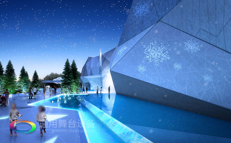 TYWT項(xiàng)目——深圳佳兆業(yè)金沙灣雪域廣場舞臺機(jī)械設(shè)備及舞臺阻燃幕布項(xiàng)目